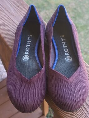 Rothy's Women's Plum Knit Flats